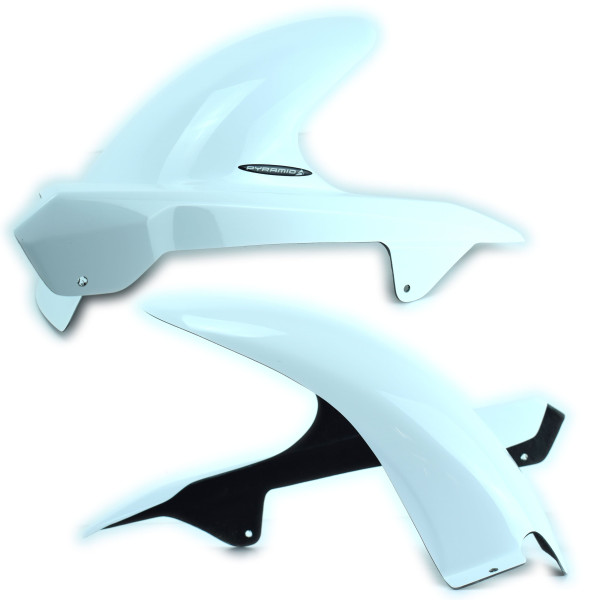 Pyramid Plastics Pyramid hugger | gloss white | honda cbf 1000 fa 2010>2017